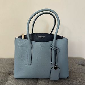 Kate Spade Two Tone Crossbody Bag / Handbag! Blue Tones